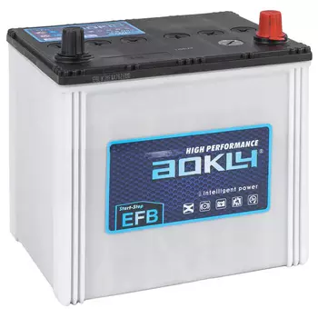 Автомобильный аккумулятор Aokly 70 Ач обратная полярность D23L