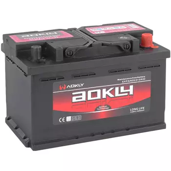Автомобильный аккумулятор Aokly 71 Ач обратная полярность LB3