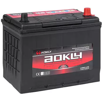 Автомобильный аккумулятор Aokly 80 Ач обратная полярность D26L