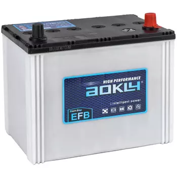 Автомобильный аккумулятор Aokly 80 Ач обратная полярность D26L