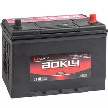 Автомобильный аккумулятор Aokly 90 Ач обратная полярность D31L