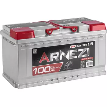 Автомобильный аккумулятор ARNEZI 100 Ач прямая полярность L5