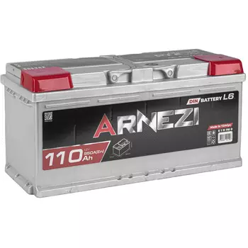 Автомобильный аккумулятор ARNEZI 110 Ач обратная полярность L6
