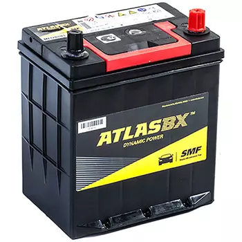 Автомобильный аккумулятор Atlas 38 Ач обратная полярность B19L