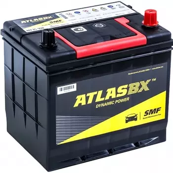 Автомобильный аккумулятор Atlas 60 Ач обратная полярность D23L