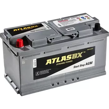 Автомобильный аккумулятор Atlas AGM 95 Ач прямая полярность L5