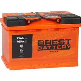 Автомобильный аккумулятор Brest Battery 75 Ач прямая полярность L3