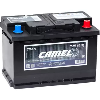 Автомобильный аккумулятор Camel 70 Ач обратная полярность L3