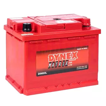 Автомобильный аккумулятор Dynex Matrix 60 Ач обратная полярность L2