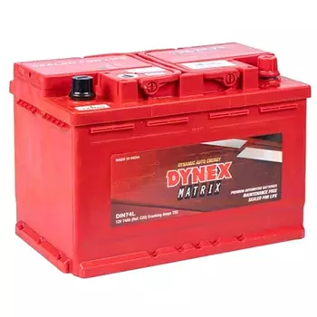 Автомобильный аккумулятор Dynex Matrix 74 Ач обратная полярность L3