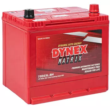 Автомобильный аккумулятор Dynex Matrix Asia 65 Ач обратная полярность D23L