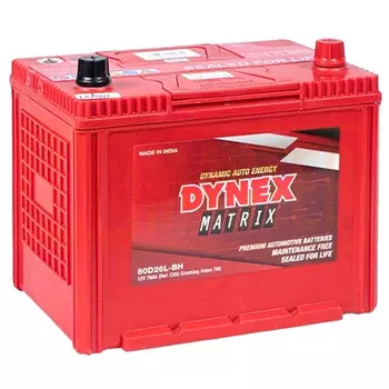 Автомобильный аккумулятор Dynex Matrix Asia 70 Ач обратная полярность D26L
