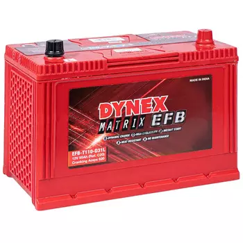 Автомобильный аккумулятор Dynex Matrix Asia EFB 95 Ач обратная полярность D31L