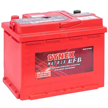 Автомобильный аккумулятор Dynex Matrix EFB 60 Ач обратная полярность L2
