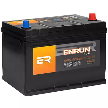 Автомобильный аккумулятор Enrun 100 Ач обратная полярность D31L