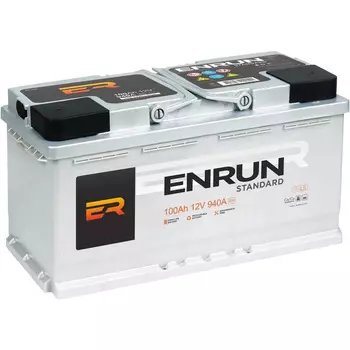 Автомобильный аккумулятор Enrun 100 Ач прямая полярность L5