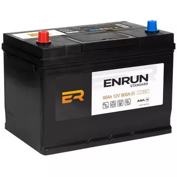 Автомобильный аккумулятор Enrun JIS Standart 95 Ач обратная полярность D31L