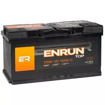 Автомобильный аккумулятор Enrun Top 105 Ач обратная полярность L5