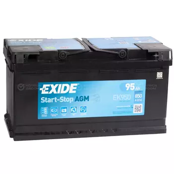 Автомобильный аккумулятор Exide Start-Stop AGM 95 Ач обратная полярность L5