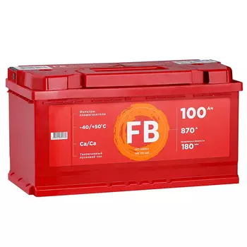 Автомобильный аккумулятор FB 100 Ач обратная полярность L5