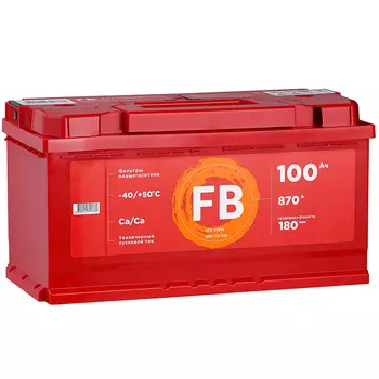 Автомобильный аккумулятор FB 100 Ач прямая полярность L5