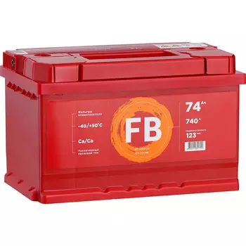 Автомобильный аккумулятор FB 74 Ач обратная полярность LB3