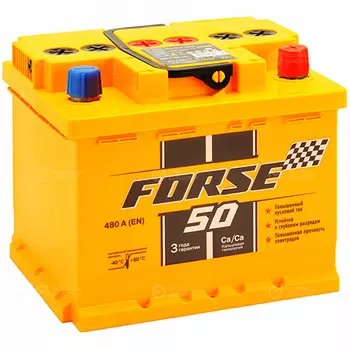 Автомобильный аккумулятор Forse 50 Ач обратная полярность LB1