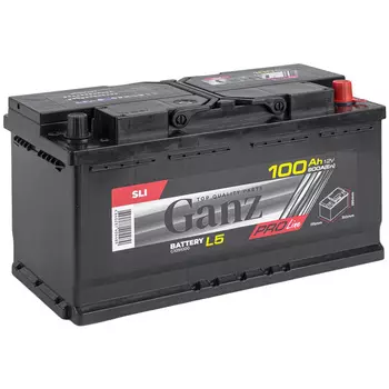 Автомобильный аккумулятор GANZ 100 Ач обратная полярность L5