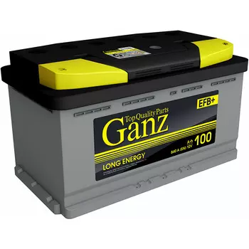 Автомобильный аккумулятор GANZ 100 Ач прямая полярность L5