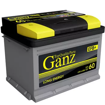 Автомобильный аккумулятор GANZ 60 Ач обратная полярность L2