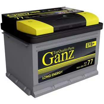 Автомобильный аккумулятор GANZ 77 Ач обратная полярность L3