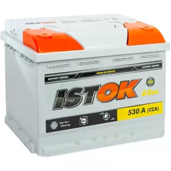 Автомобильный аккумулятор Istok 62 Ач обратная полярность L2