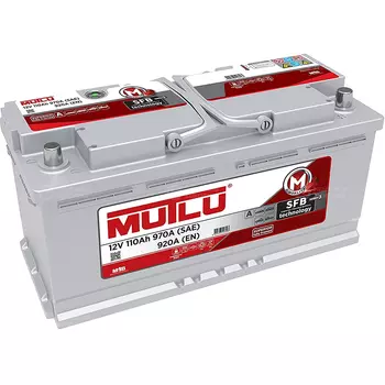 Автомобильный аккумулятор Mutlu 110 Ач обратная полярность L6