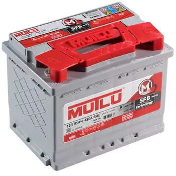 Автомобильный аккумулятор Mutlu 55 Ач прямая полярность L2