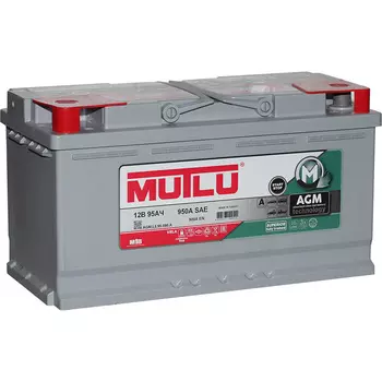 Автомобильный аккумулятор Mutlu AGM 95 Ач обратная полярность L5