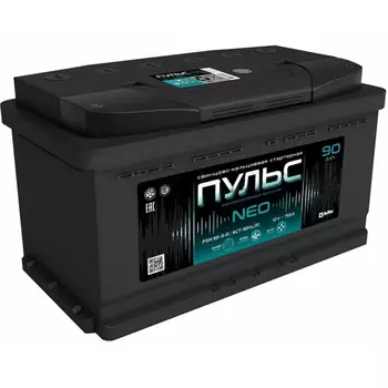 Автомобильный аккумулятор Пульс 90 Ач прямая полярность L5