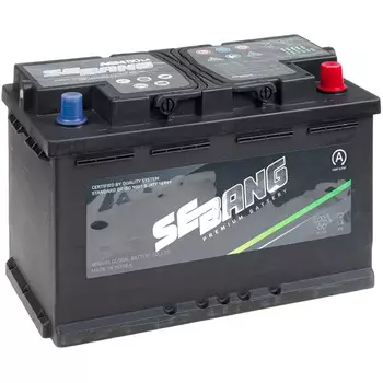 Автомобильный аккумулятор Sebang 80 Ач обратная полярность L4