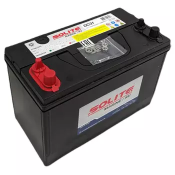 Автомобильный аккумулятор Solite 105 Ач прямая полярность E41R