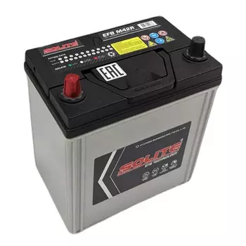 Автомобильный аккумулятор Solite 38 Ач прямая полярность B19R