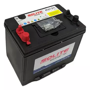 Автомобильный аккумулятор Solite 75 Ач прямая полярность D26R
