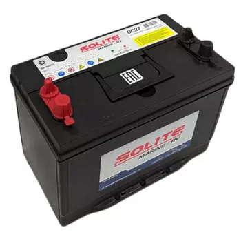 Автомобильный аккумулятор Solite 90 Ач прямая полярность D31R