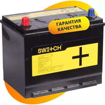 Автомобильный аккумулятор Switch 70 Ач прямая полярность D26R