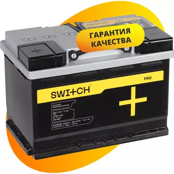 Автомобильный аккумулятор Switch 77 Ач прямая полярность L3