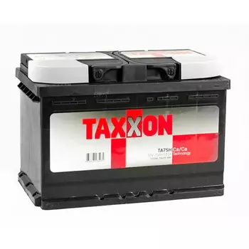 Автомобильный аккумулятор Taxxon 75 Ач обратная полярность LB3