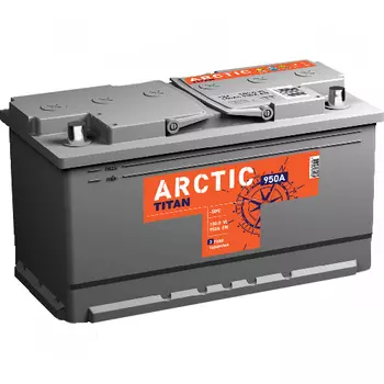 Автомобильный аккумулятор Titan Arctic 100 Ач обратная полярность L5