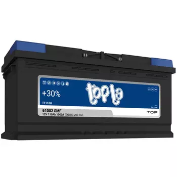 Автомобильный аккумулятор Topla 110 Ач обратная полярность L6