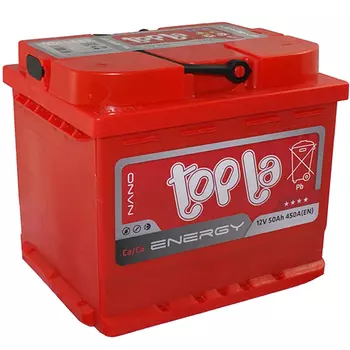 Автомобильный аккумулятор Topla 50 Ач обратная полярность L1