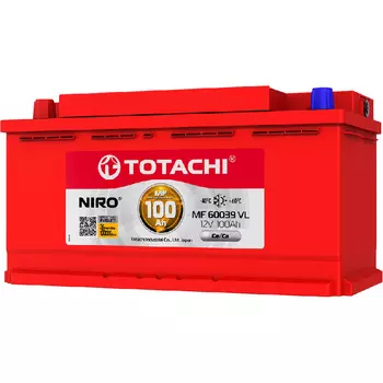 Автомобильный аккумулятор Totachi Niro MF 100 Ач прямая полярность L5