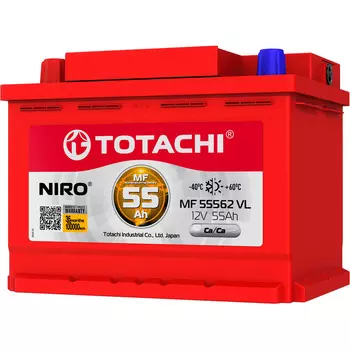 Автомобильный аккумулятор Totachi Niro MF 55 Ач прямая полярность L2