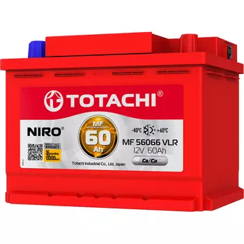 Автомобильный аккумулятор Totachi Niro MF 60 Ач обратная полярность L2
